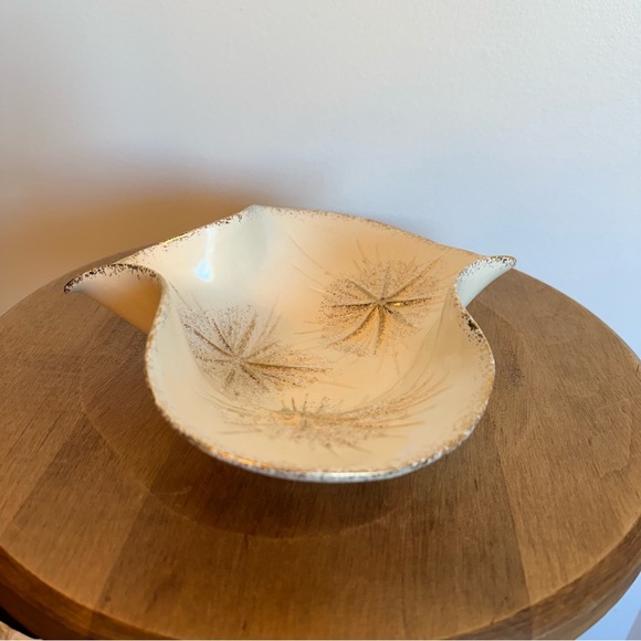 SOLD- Vintage MCM Atomic Starburst Design Dish Gift California Original #741 - Picture 4 of 16